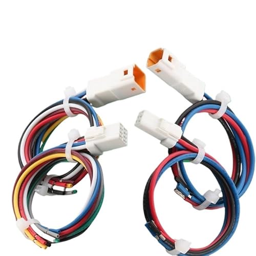 RQLVZHGK 5/10/100 Sets Jst Type Automobile Waterproof Connector Male&Female Butt Joint Harness with 15CM Wire JST02R/02T-JWPF-VSLE MAYAIYIN(2P Female 02R-JWPF,100 Sets) von RQLVZHGK