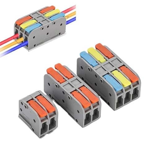 RQLVZHGK 5Pcs Wiring terminal Wire Connector Docking Cable Quick Connectors LED Light Wiring Terminal Push-in Painless MAYAIYIN(DF-2604-5) von RQLVZHGK