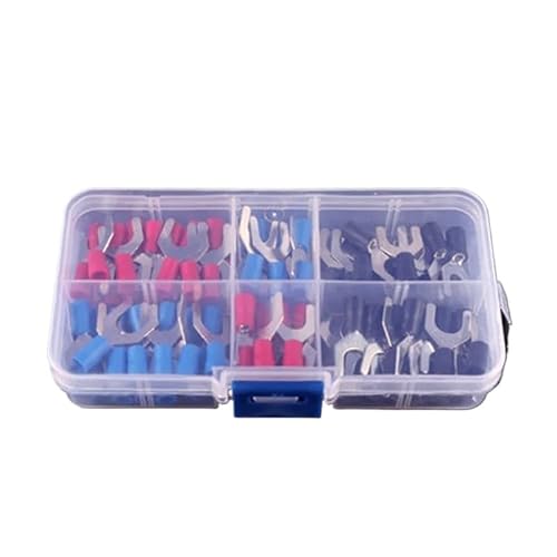 RQLVZHGK SV2-8 Fork Spade Y-Type U-Type Wire Crimp Pressed terminals Cable Wire Connector Kit. MAYAIYIN von RQLVZHGK