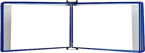 Wandmontiertes Poster-Display für Daumenkinos, A4-Wand-Aktenhalter, Rot, 13 x 9 x 2,3 Zoll(Blue) von RQYWTSJBA