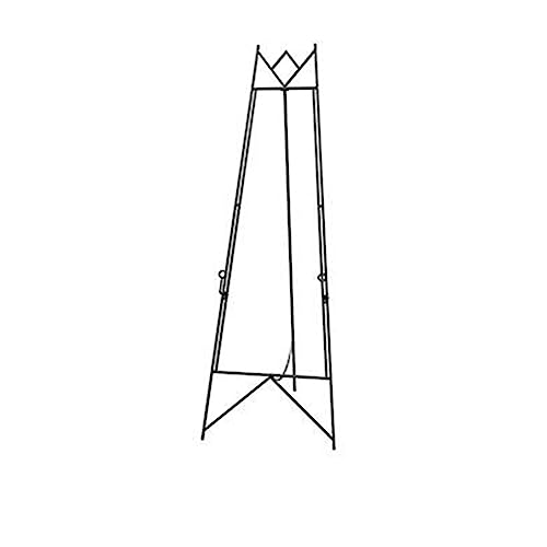 RRrawgff Display-Staffelei, Plakathalter, 120/145 cm hohe, klappbare Staffelei, tragbarer Staffeleiständer für Hochzeiten, Hotels und Restaurants, leichtes Metall, höhenverstellbar (Größe: 120 cm, FA von RRrawgff