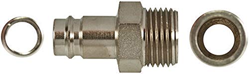 RS PRO Pneumatische Schnellsteckkupplung Messing, G3/8 Stecker, Mit Gewinde CEJN 410, Rectus 27, TST 410 von RS PRO