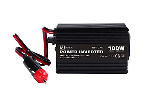 RS PRO Spannungswandler, 24V dc / 230V ac 100W Modifizierte Sinuswelle von RS PRO