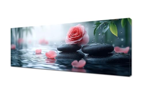 Diamond Painting Erwachsene Groß XXL 100x40cm,5D Diamond Painting Rose Diamant Painting Bilder Stein Diamond Painting Kinder,DIY Full Drill Diamant Malerei Stickerei Set,Deko Wohnzimmer Geschenk R1-22 von RSZYUUNG