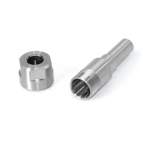 1 stück 1/4 "8mm 12mm 1/2" 6mm Schaft Router Bit Verlängerung Stange Collet Gravur Maschine verlängerung Fräser for Holz(6mm To 6mm) von RTKYYZ