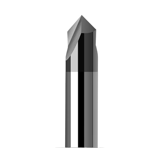 1PC 60° 90° 120° Fase Schaftfräser 3-12mm Hartmetall Anfasen Fräser V Router Bit metall Fräser CNC Maschine Werkzeug Teil(10X50LX120R) von RTKYYZ