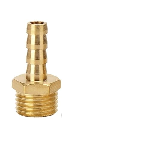 1PC PC PCF PL Pagode Stecker 6 8 10 12 14 16mm Schlauch Barb Stecker Schlauch Schwanz gewinde 1/8 1/4 3/8 1/2 BSP Messing Rohr Fitting(Barb 6mm-1I4,PC) von RTKYYZ