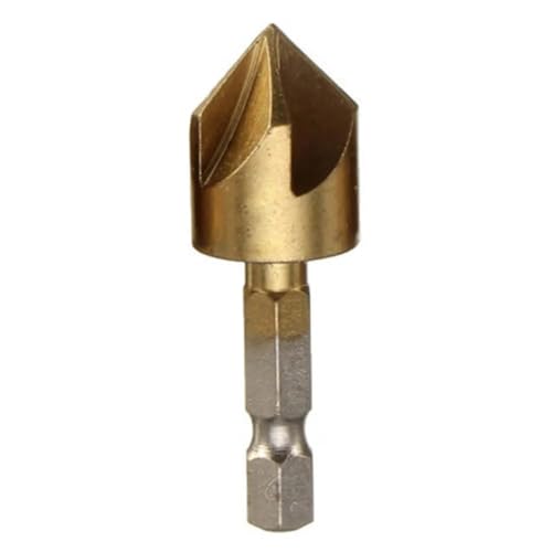 1pc Senker Bohrer 5 Flöte 90 Grad Senker Bohrer Holz Anfasen Cutter Fase for Holz Anfasen Werkzeug 6-19mm(12mm) von RTKYYZ