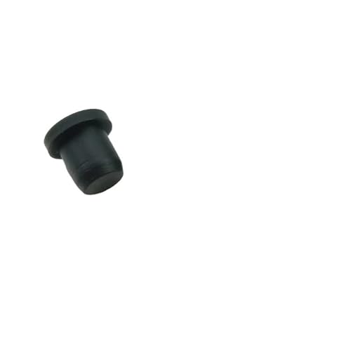 2 Stück Gummistopfen Silikon Innenloch Stopper Öse Gelenk Wasserdicht Unterlegscheibe Schutzring Gewindestopfen Abdeckung Mutter Kappe T-Stecker rund(A2.7MM_10PCS) von RTKYYZ