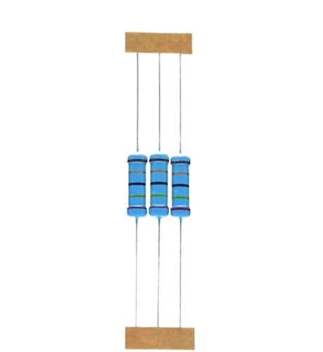 20 Stück 1W Metallschichtwiderstand 1% 1R ~ 1M 1 2 10 22 47 100 330 Ohm 1K 4,7K 10K 22K 47K 100K 330K 470K 2R 10R 22R 47R 100R 330R(1.6K) von RTKYYZ