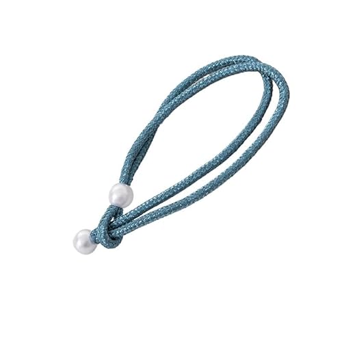 Neue 2/1PCS Kleine Perle Vorhang Clip Vorhang Halter Krawatte Zurück Schnalle Clips Hängen Ball Schnalle Krawatte Zurück vorhang Dekor Zubehör(Blue,1PC) von RTKYYZ