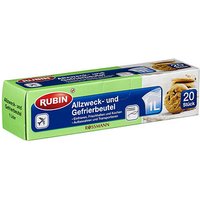 20 RUBIN Gefrierbeutel 1,0 l von RUBIN