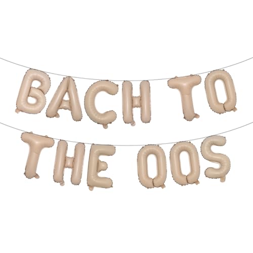 Bach to The 00s Bachelorette Dekorationen 2000er Jahre Party Dekorationen Anfang 2000er Jahre Thema Hintergrund Hip Hop Retro Throwback Y2K Party Dekor (BACH TO THE 00S Caramel) von RUIANSI