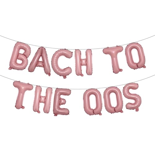 Bach to The 00s Bachelorette Dekorationen 2000er Jahre Party Dekorationen Anfang 2000er Jahre Thema Hintergrund Hip Hop Retro Throwback Y2K Party Dekor (BACH TO THE 00S Pink) von RUIANSI