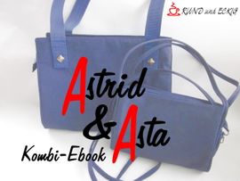 Kombi-Ebook Taschen "Astrid" & "Asta" von RUND und ECKIG