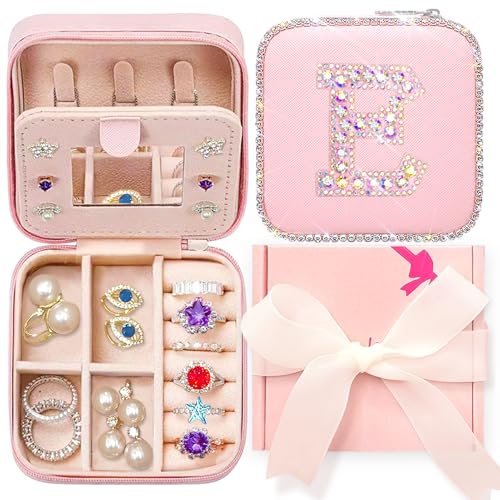 RUPOFUZA Schmuck-Organizer, Geschenk-Box, Schmuckschatulle für Mädchen, Brautparty, Brautjungfer, Antragsgeschenk, Hochzeitsgeschenk, Brautjungfer-Boxen, Junggesellinnenabschied, Geschenke für von RUPOFUZA