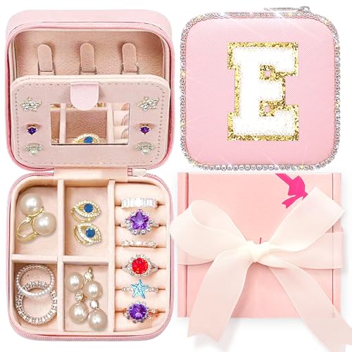 RUPOFUZA Schmuck-Organizer, Geschenk-Box, Schmuckschatulle für Mädchen, Brautparty, Brautjungfer, Antragsgeschenke, Hochzeitsdusche, Brautjungfer-Boxen, Junggesellinnenabschied, Geschenke für von RUPOFUZA