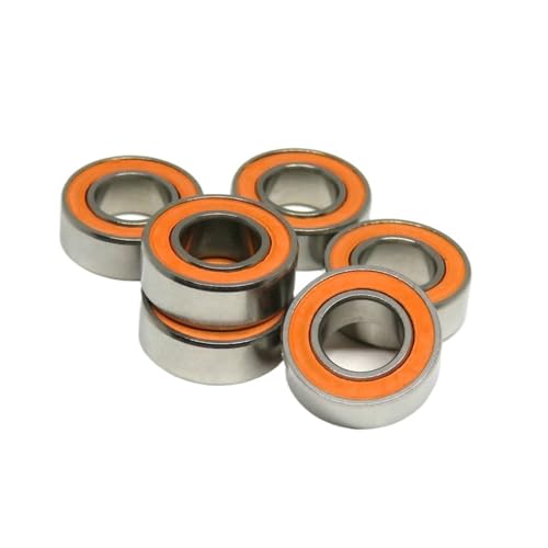 1pcs S687 2RS Hybrid Ceramic Bearing ABEC7 7x14x5 Stainless Steel Ceramic Reels Bearing 687 S687C SMR687 SMR147 SMR147C RS 2RS(S684C-2OS 4x9x4mm) von RVBLRDSE