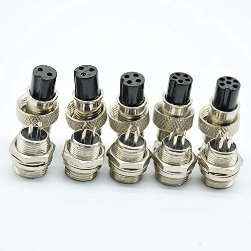 1set (Male + Female) GX12 2/3/4/5/6 Pin 12mm L88-93 Circular Socket Wire Panel Connector(GX12 2pin) von RVBLRDSE