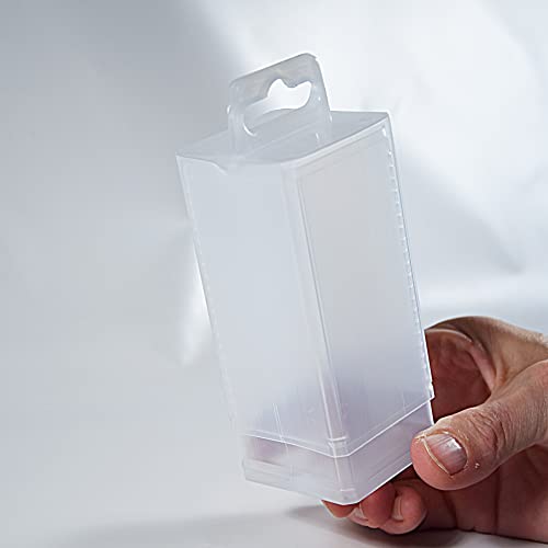 10 Stück 40x40x133-217 mm Verpackungshülsen für Werkzeuge, Hülse mit *Hänger* von RVK TEC-PRODUCTS