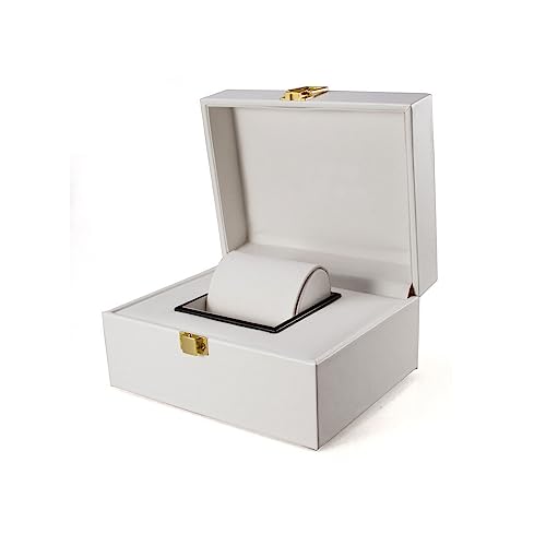 RWCCCRW Handhaut-Box, Geschenkbox, Leder, Clamshell-Pu-Uhrenbox, Schmuckschatulle, Aufbewahrungsbox von RWCCCRW