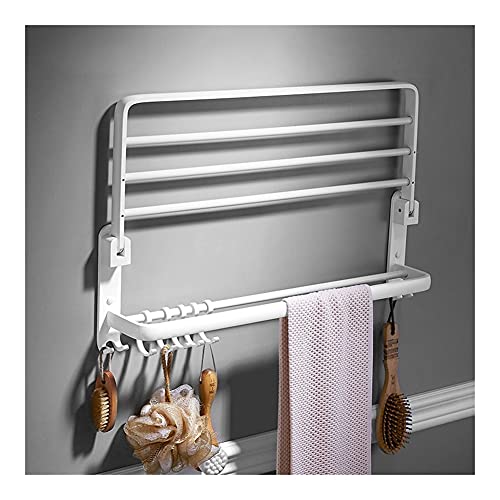 Handtuchhalter, Handtuchhalter fürs Badezimmer, Wandmontage, Handtuchhalter, Handtuchhalter aus Aluminium, Handtuchregal fürs Badezimmer, Faltbarer Handtuchhalter zum Backen, Handtuchregal, von RWCHCWRH