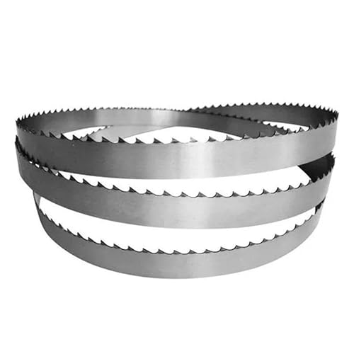 Gemahlene Zahnbandsägen Klinge, Sägeblätterband 3/4 Zoll x 4 tpi, for Schneiden von Knochenfleischbandsägen Blättern, hochgeschnittene Präzisionsfleischbandsäge 1PC(50 1/2 inch) von RYRYR