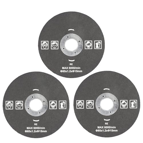 Tauchsägeblatt, Kreissägeblatt, Multimaterial-Gehrungssägeblatt (auch bekannt als Holzsägeblatt, Metallschneideblatt), TCT-Kreissägeblatt for Holz, 85-mm-Schneidwerkzeug-Sägeblätter for Elektrowerkzeu von RYRYR