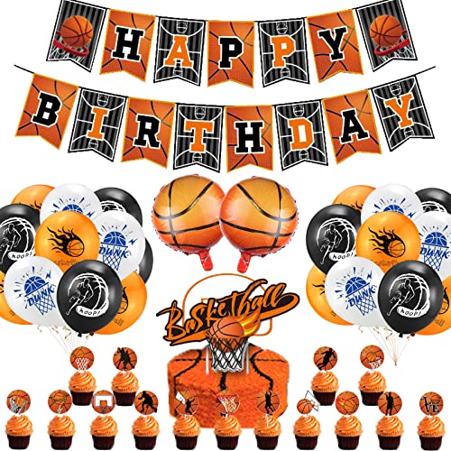 Basketballfans Geburtstag Party Deko Basketballfans Party Deko Geburtstag Basketball Luftballons Geburtstag Basketball Geburtstag Luftballons Basketball Torten Deko Basketball Geburtstag Banner von RZDQZY