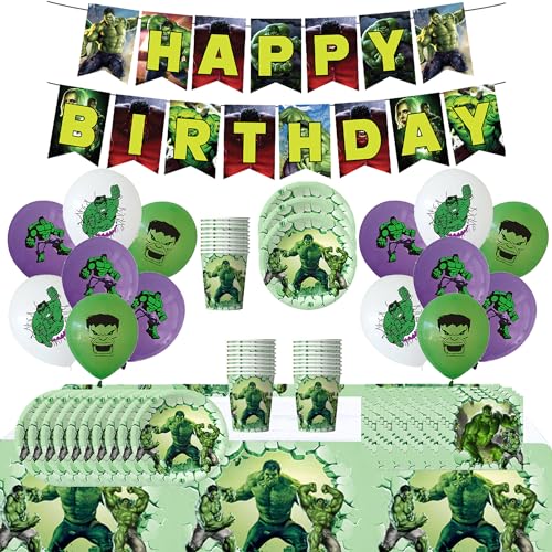 Hulk Geburtstag Deko Hulk Party Deko Geburtstag Hulk Luftballons Deko Hulk Geburtstag Luftballons Hulk Geburtstag Girlande Hulk Partygeschirr Set Hulk Party Geschirrset Hulk Geburtstag Geschirr von RZDQZY