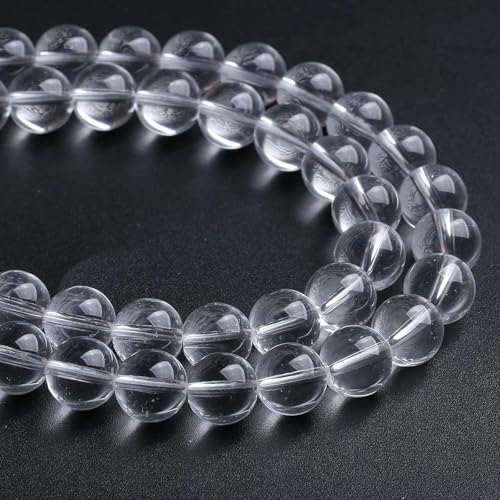 12 mm, 32 Stück saubere Glas-Abstandshalter für Schmuckherstellung, DIY, Armband, Halskette von RZYFEMM