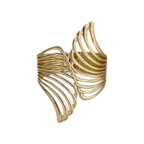 Vorhang Raffhalter 2 stücke Minimalistic licht Luxus Vorhang Clip Clip freudig stanzen Metall licht oberflächenflügel Muster Schnalle Gold Gardinenhalter von RaamKa