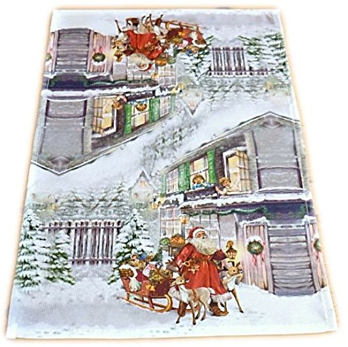 Raebel - Decke - Druckmotiv "Weihnachtsmann" - (35x50 cm) von Raebel OHG