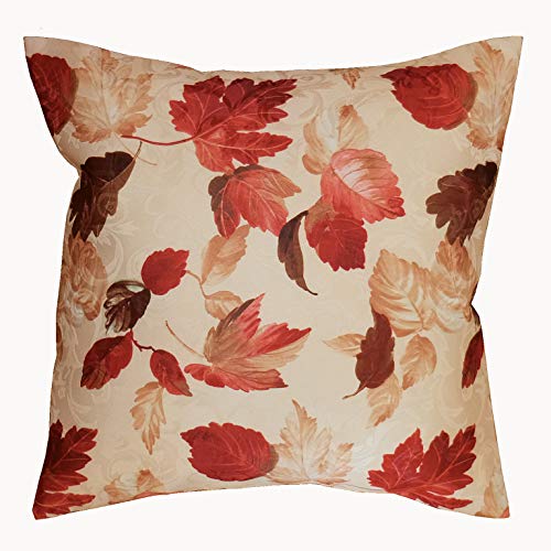 Raebel OHG Kissenbezug Herbstmotiv Blätter Pflegeleicht Herbstdecke (40 x 40 cm Kissenhülle) von Raebel OHG