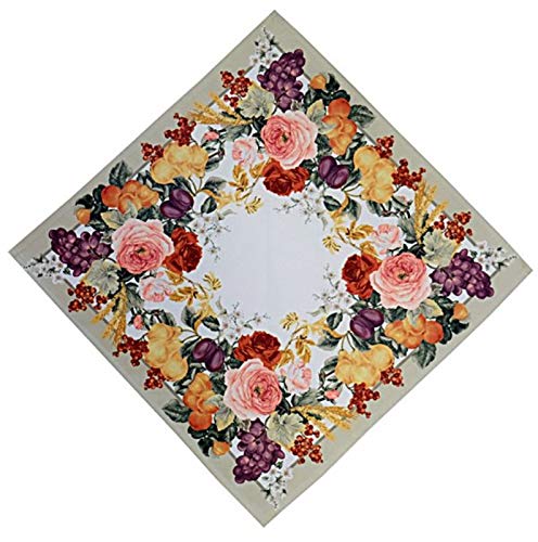 Raebel Tischdecke Pflegeleicht Mitteldecke Decke Rosendecke Herbst Druckdecke 40x40 cm von Raebel OHG