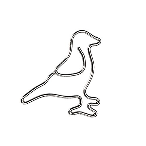 Räder P&P Büroklammern Vogel 3x3cm 15 STK von Räder