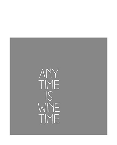 Räder Weinserviette Any time is Wine time von Räder