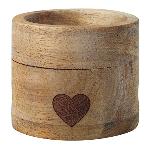 Räder x Bilderrahmen, Holz, Braun, Becher Ø 5 cm, H 4,5 cm Löffel 14 cm von Räder