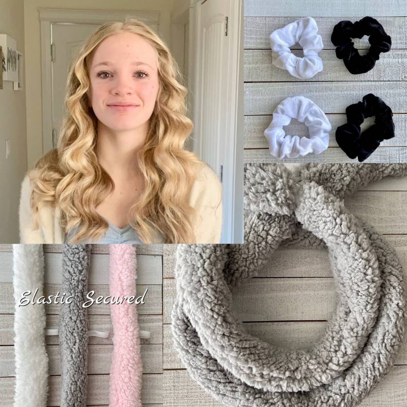 Heatless Curling Ribbon/Heatless Locken, Curler Beach Wave Locken Und Langes Haar, Kurzes Robe Stirnband Weihnachtsgeschenk Teenager Frauen von RagPads