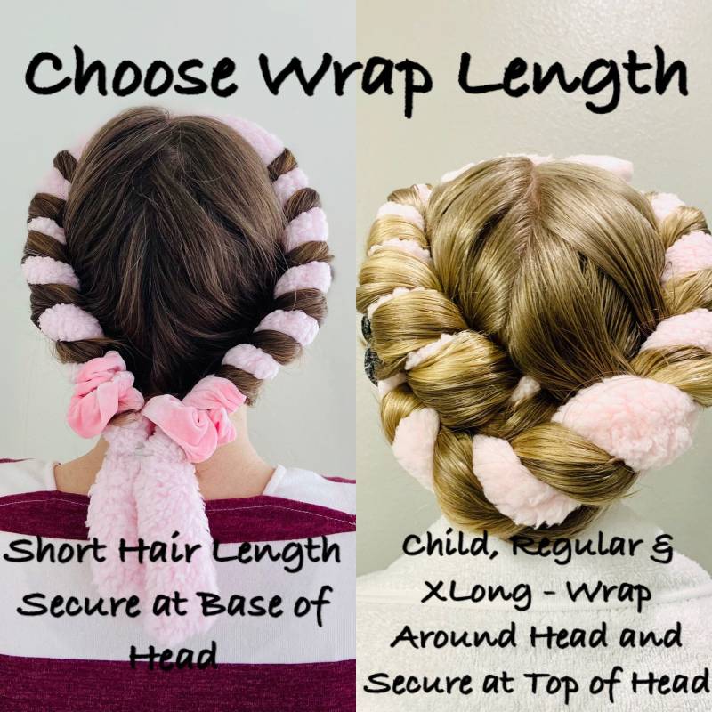 Heatless Curling Ribbon/Heatless Locken, Curler Für Beach Wave Locks X Lange Haare, Kurzes Haar, Weihnachtsgeschenk Haare Kinder Teenager von RagPads