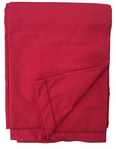 Ragged Rose Tessa Tischdecke, Baumwolle, rot, 140 x 230 cms von Ragged Rose