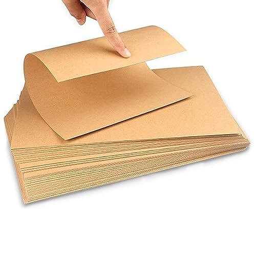 Rainmae 80 Blatt Kartenkartons,Hochwertiges Kraftpapier A4-DIN Format 200g Bedruckbar Perfekt für DIY Bastelprojekte,Hochzeiten Vintage und Geschenke & Etiketten von Rainmae