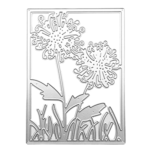 Metall-Stanzformen mit Blumenrahmen, Stempel, Schablone für Scrapbooking, Fotoalbum von Ralondbey