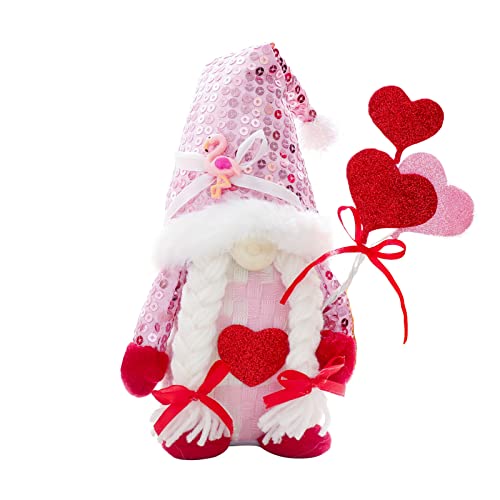 Valentinstag Pailletten Hut Ornament Dekorationen Zubehör für Kinder Mädchen Jungen Geburtstag Urlaub von Ralondbey