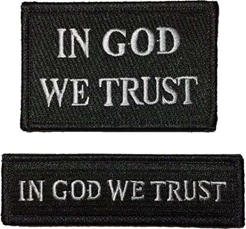 Tactical in God We Trust and Tab Patch – Schwarz – von Ranger Return (in-GOD-WE-TRST-ATAB-Blck) von Ranger Return