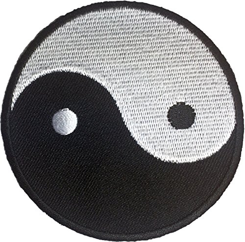 Yin Yang Tao Dao Chinese Sew Iron on Embroidered Patches by Ranger Return von Ranger Return