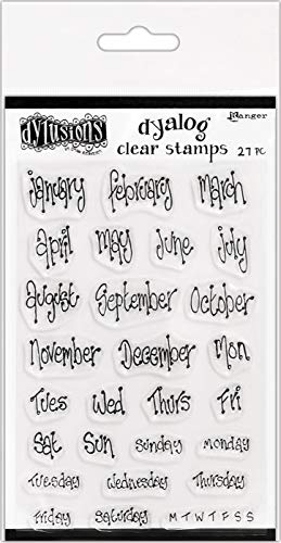 Dyan Reaveley's Dylusions Clear Stamps 4"X8"-Blind Date von Ranger