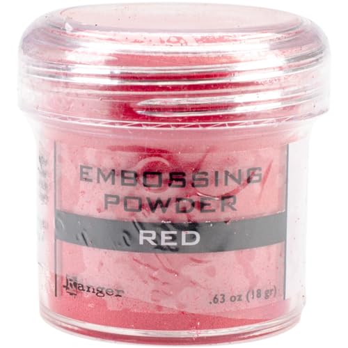 Embossing Powder 1oz Jar-Red von Ranger