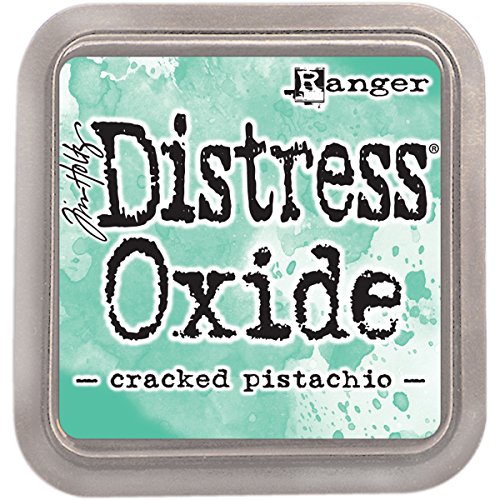 Marke: Ranger Ranger Tim Holtz Distress Oxide Ink pad Cracked Pistachio, Synthetisches Material, Grün, 7.6 x 7.6 x 1.9 cm von Ranger