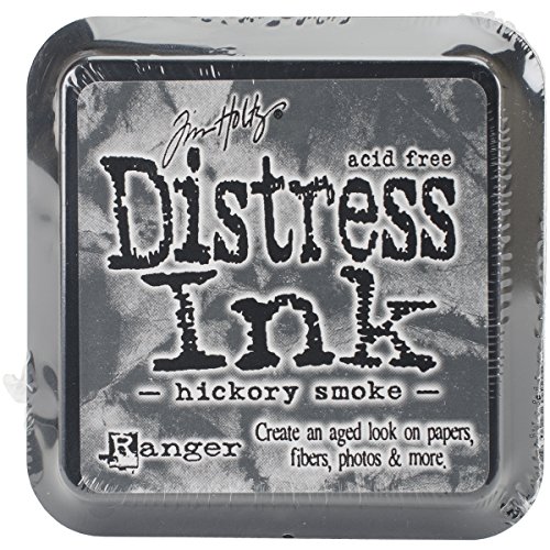 Ranger 15TIM43232 Tim Holtz Distress Ink Pad, Kunststoff, Hickory Smoke, 7.5 x 7.5 x 54 cm von Ranger